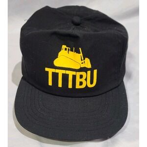 Vintage Caterpillar Track Type Tractor Dozer snapback trucker hat